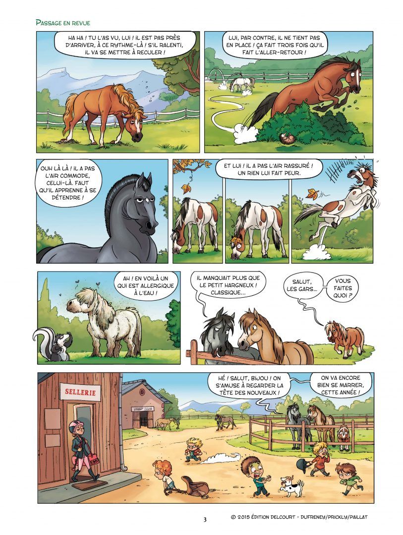 À cheval !