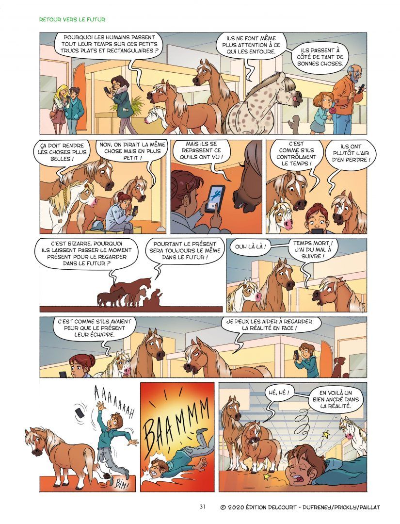 À cheval !